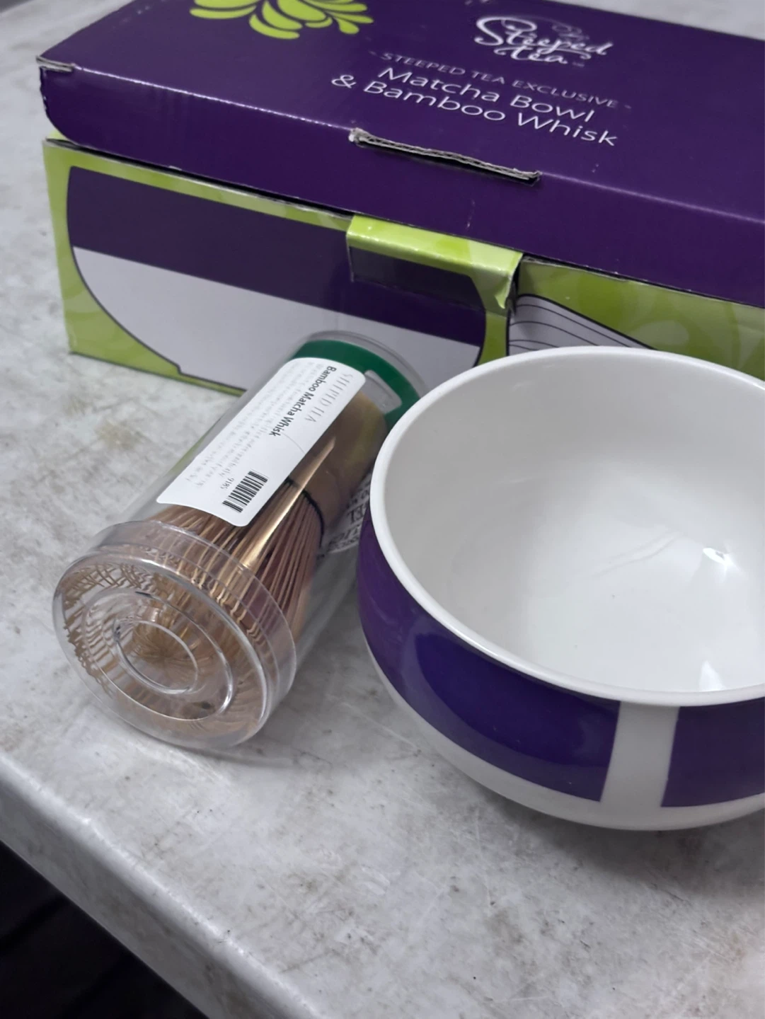 Matcha Bowl & Bamboo Whisk Set