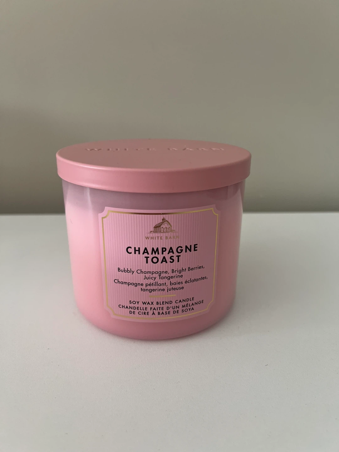 NEW Bath and Body Works Candle - Champagne Toast