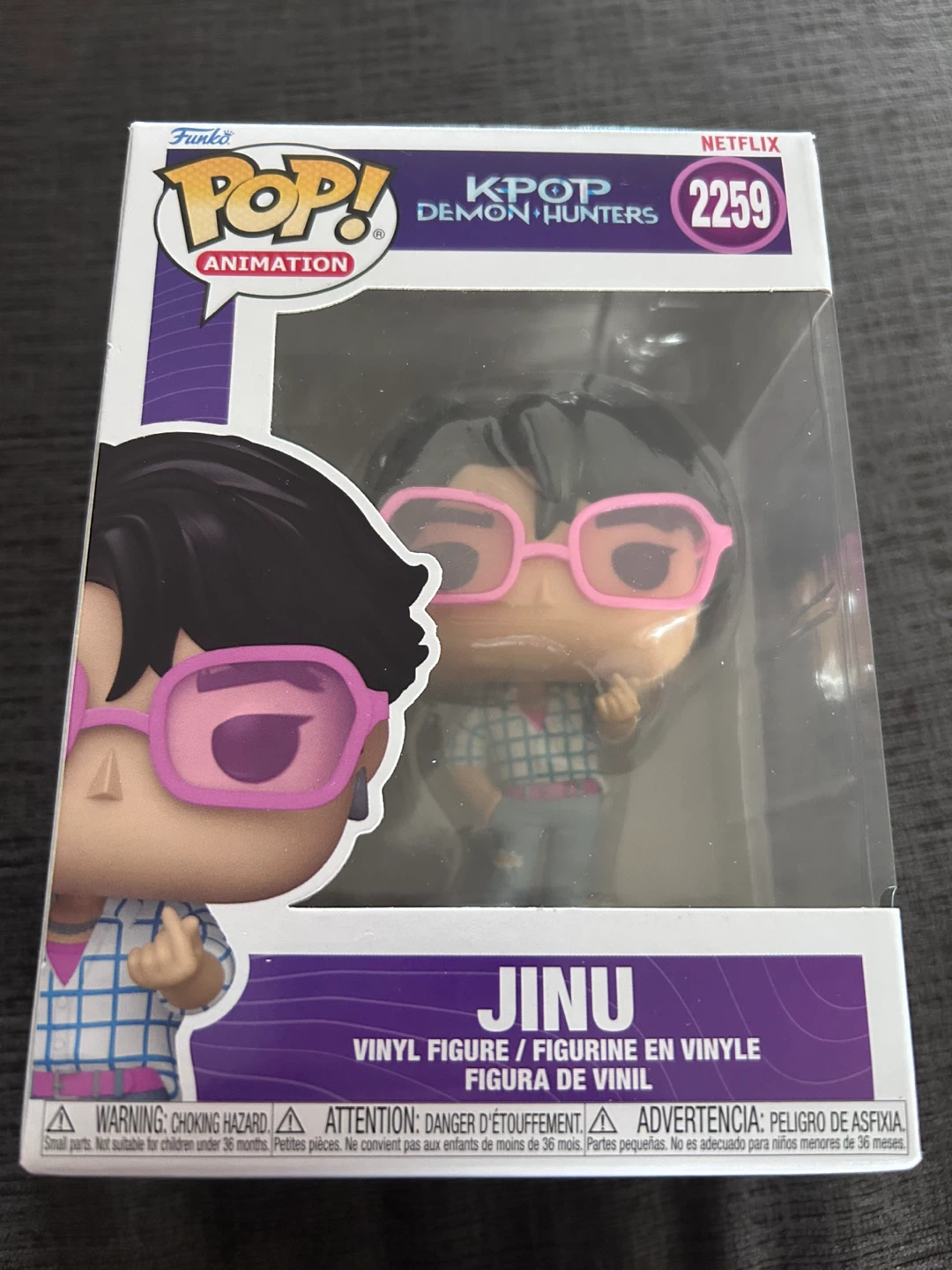 Funko Pop! Animation K-Pop Demon Hunters Jinu #2259 Vinyl Figure