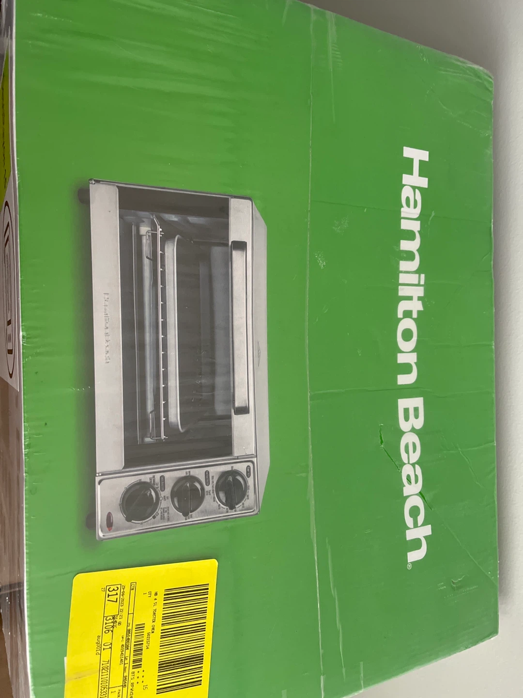 New!!  Hamilton Beach Toaster Oven