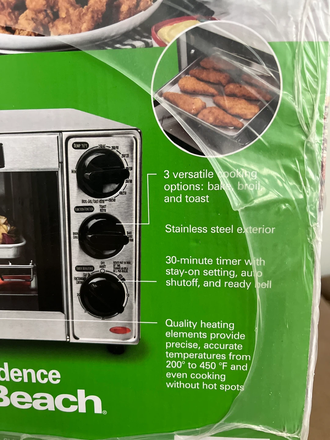 New!!  Hamilton Beach Toaster Oven - photo 5