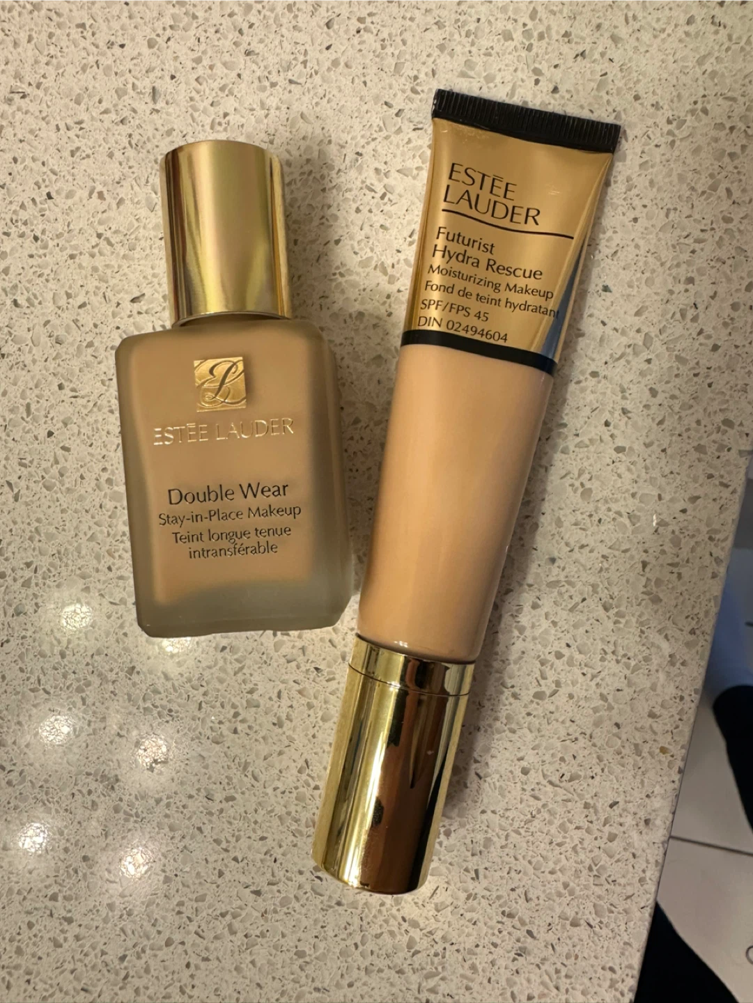 Estée Lauder Double Wear & Futurist Hydra Rescue Foundations
