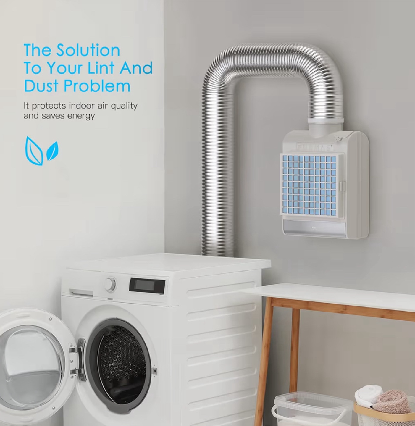 FUNMAS Dryer Vent Lint & Dust Solution - photo 2