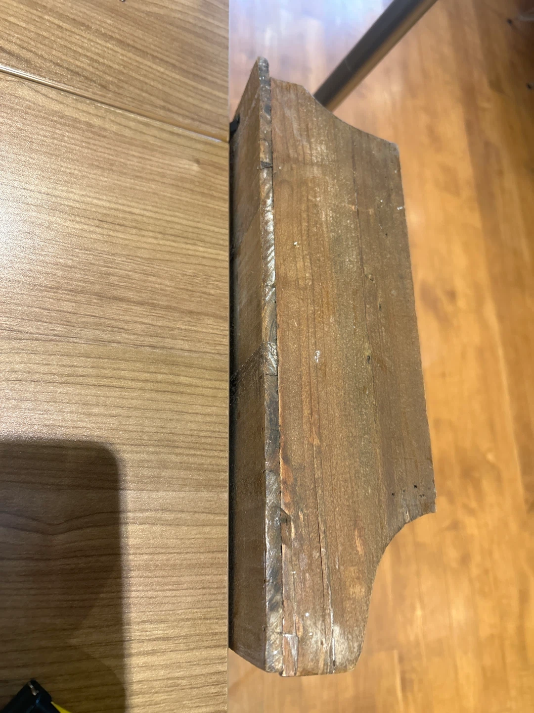 Decorative Rustic Wall Shelf with Hooks - photo 4