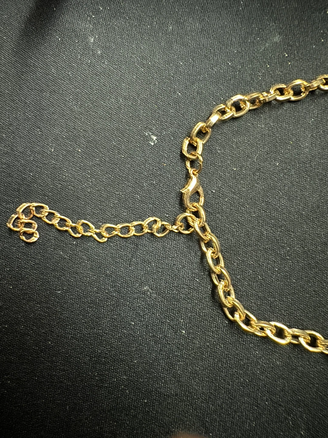 VintageGold Tone  Geometric Bib Necklace - photo 3