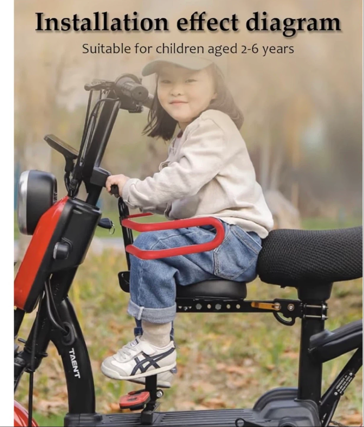 Child Seat for Electric Scooter/Bicycle - photo 4