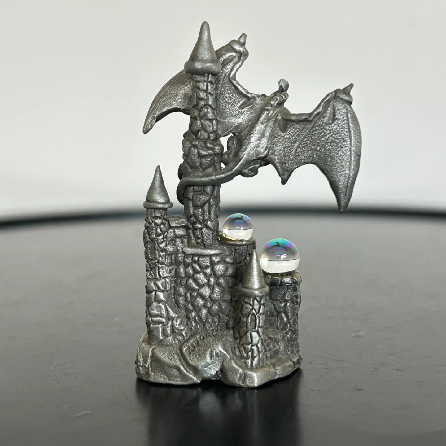 Ridolfi Gallo Pewter Dragon Medieval Mini Figurine - photo 4