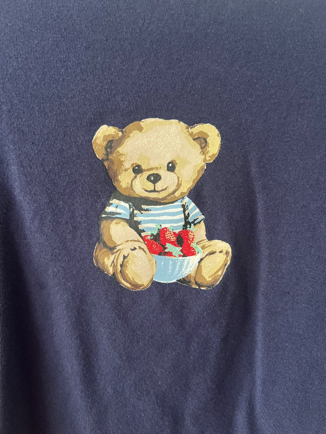 ARDENE Women’s Navy Teddy Bear T-Shirt - photo 3