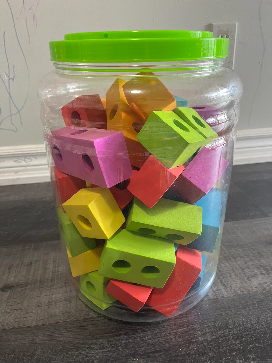 Spark Create Imagine Foam Building Blocks Jar - photo 2