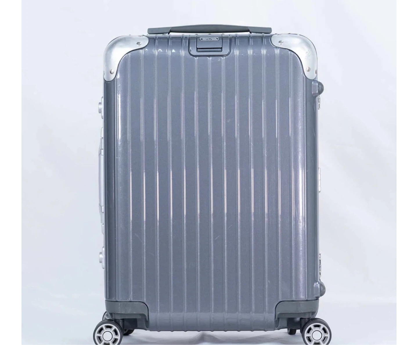 Grey Carry-On Suitcase