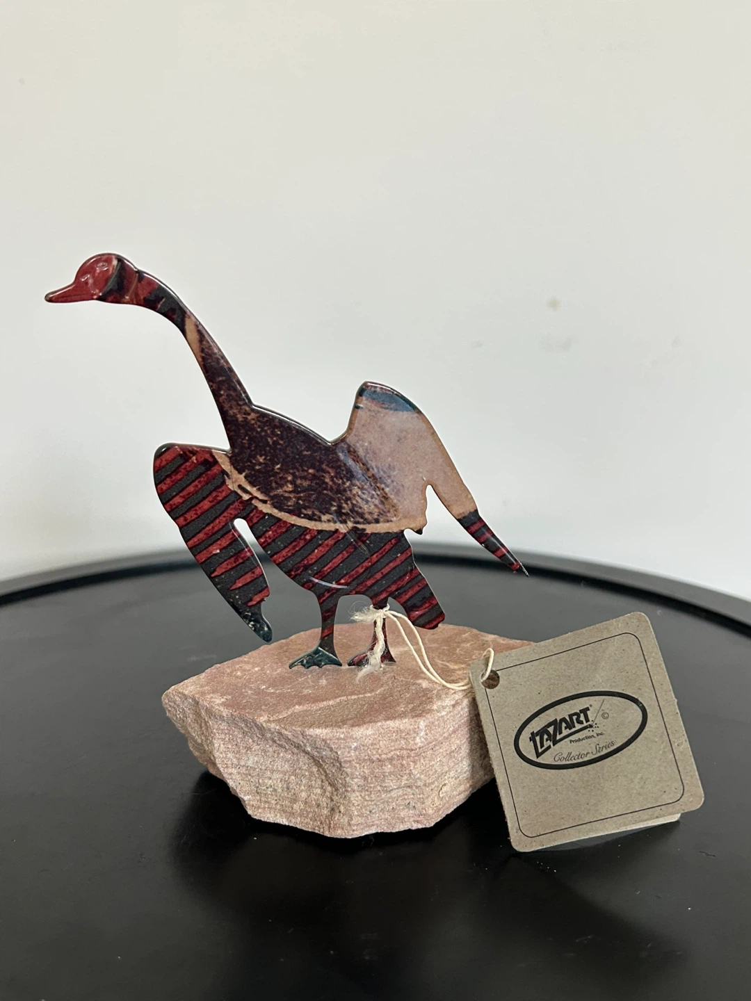 Vintage Lazart Wawa Goose Metal Art Sculpture - photo 4