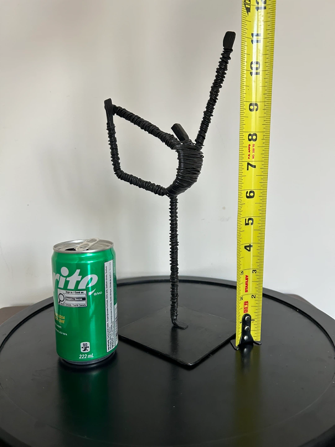 Vintage Brutalist MCM Wire Gymnast Sculptures – Set of 3 - photo 2