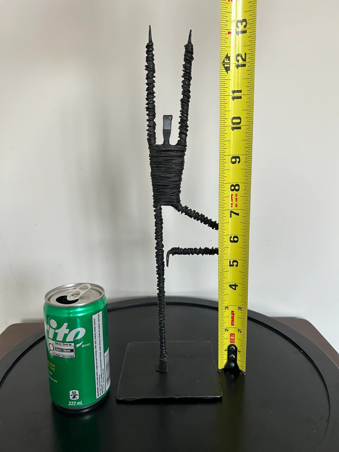 Vintage Brutalist MCM Wire Gymnast Sculptures – Set of 3 - photo 3