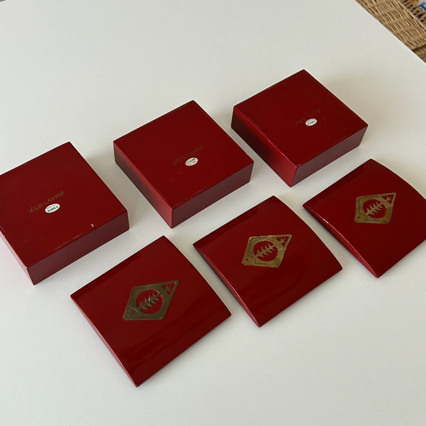 Vintage Dolbi Cashier  Boxes – Set of 3 - photo 3