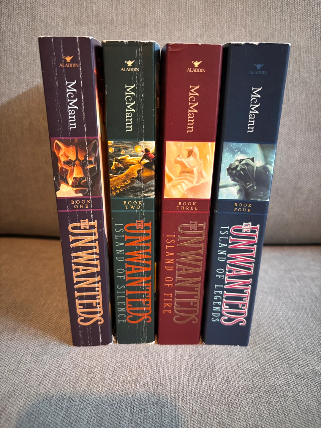 The Unwanteds Books 1-4 Series by Lisa McMann