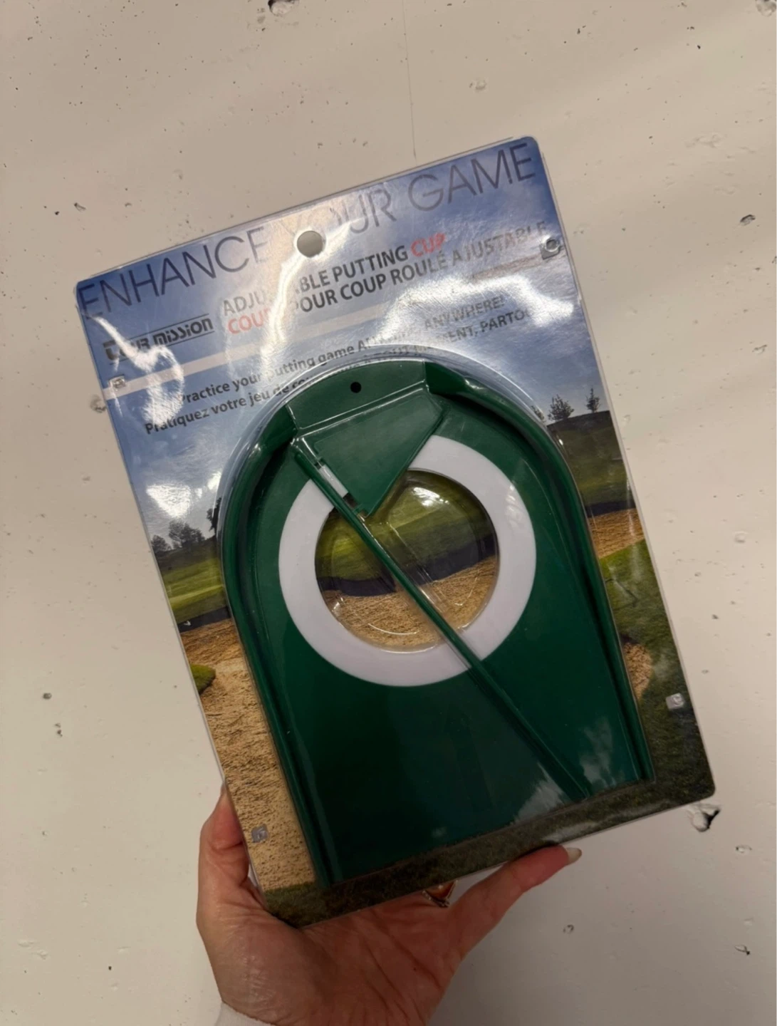 The Mission Adjustable Golf Putting Cup/ hole