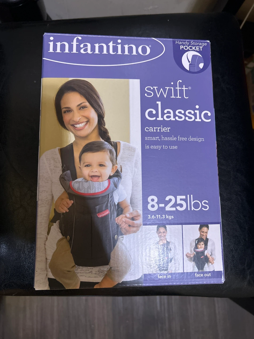 Infantino Swift Classic Carrier 8-25 lbs