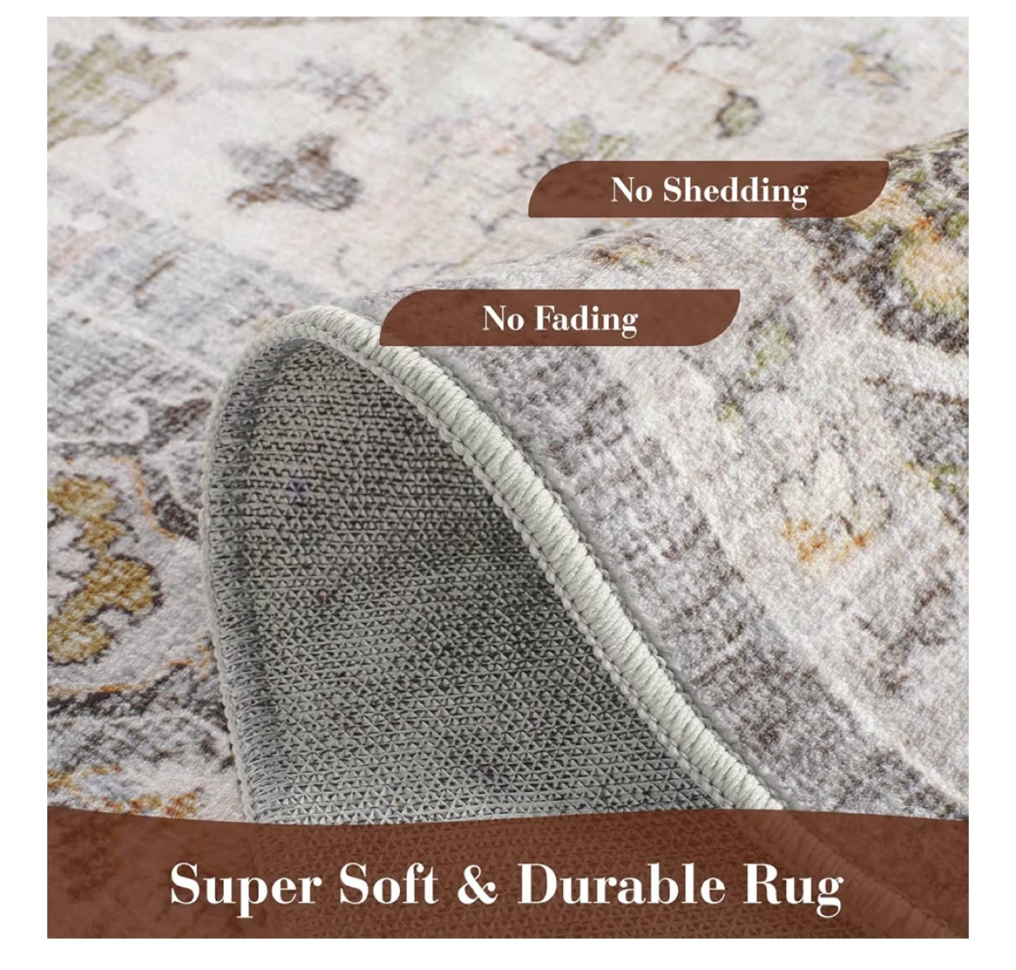 Grey Area Rug - 8' x 10' - photo 4