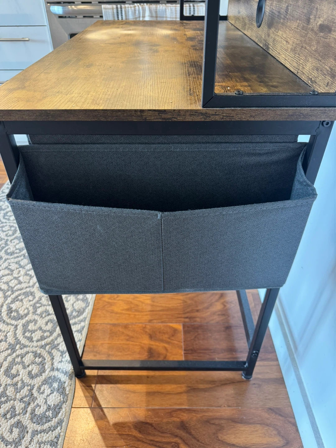 Aesthetic Work Desk with Pocket - photo 3