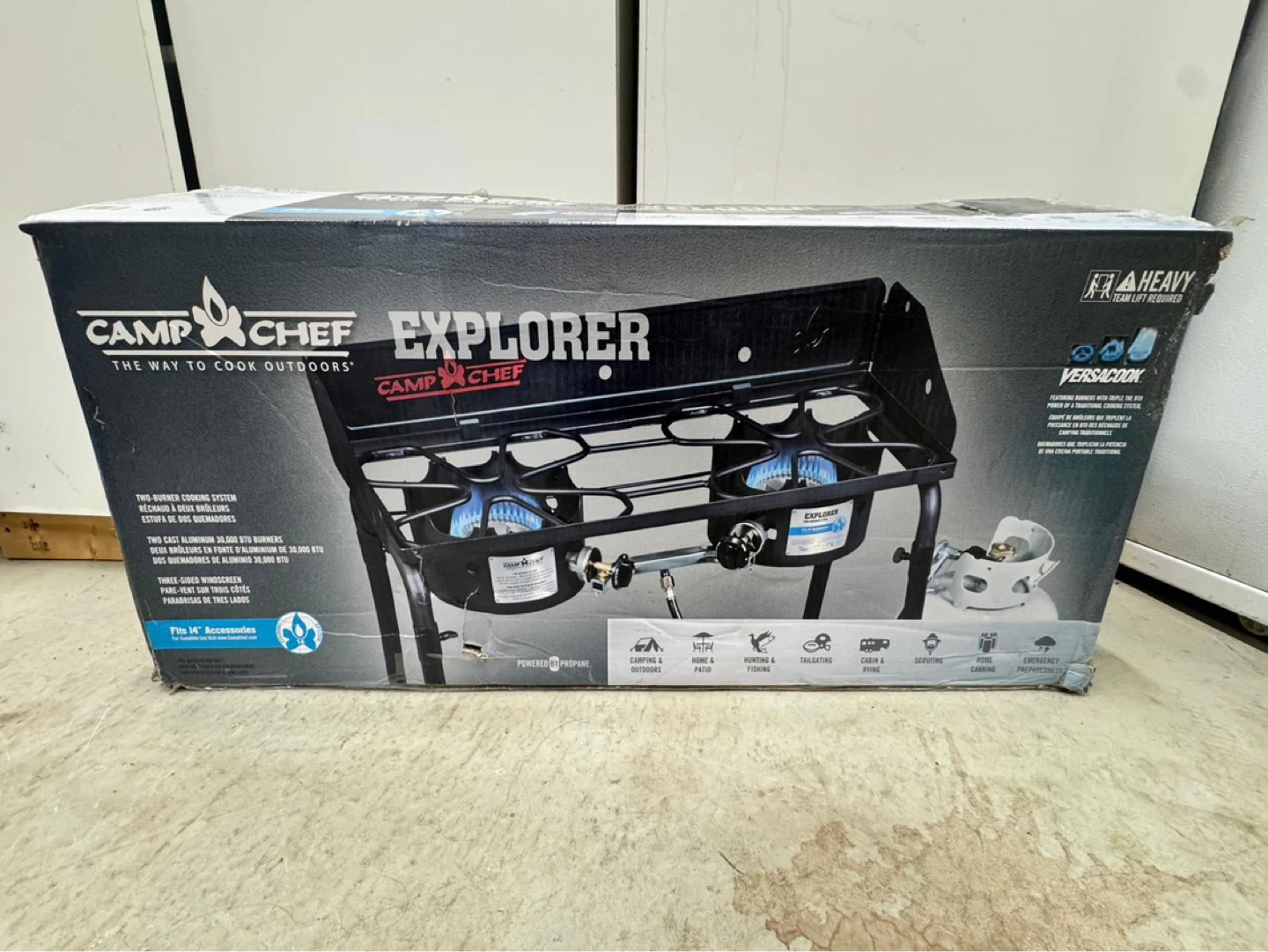 Camp Chef Explorer Propane Stove