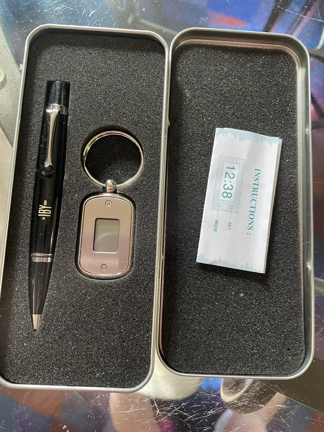 The IBY Group Pen and Keychain Set