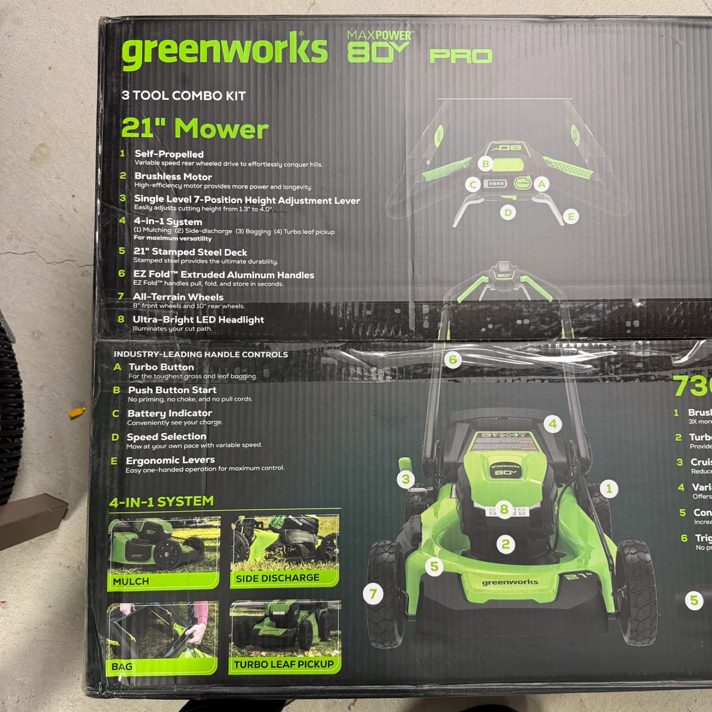 Lawn Mover / Trimmer / Blower / 80V Battery - *BRAND NEW* - photo 4