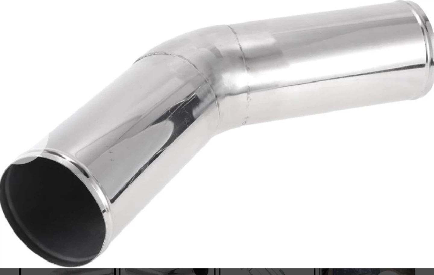 Motoforti 127mm / 5" OD T304 Stainless Steel 45 De