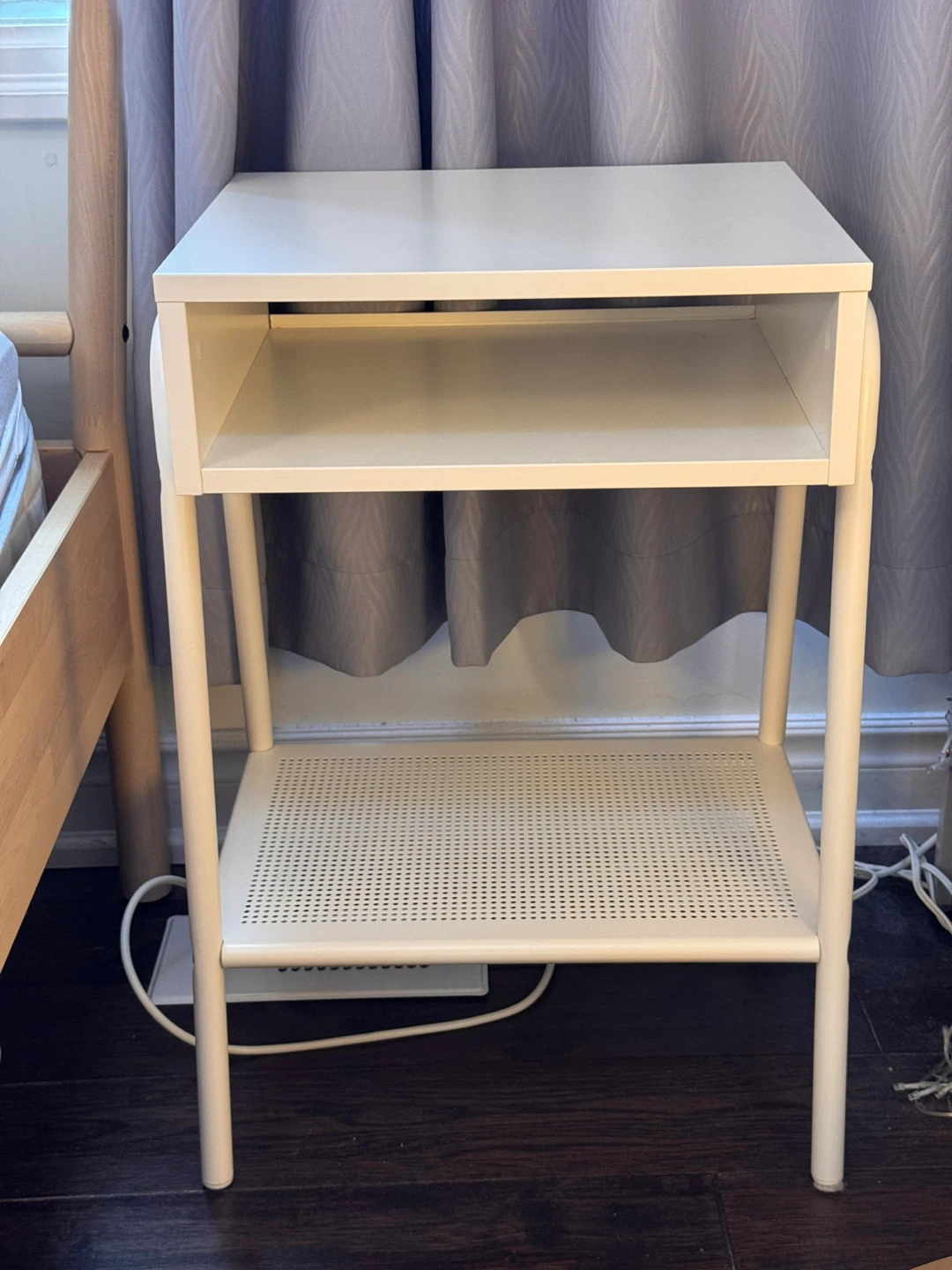 IKEA SETSKOG Nightstand White