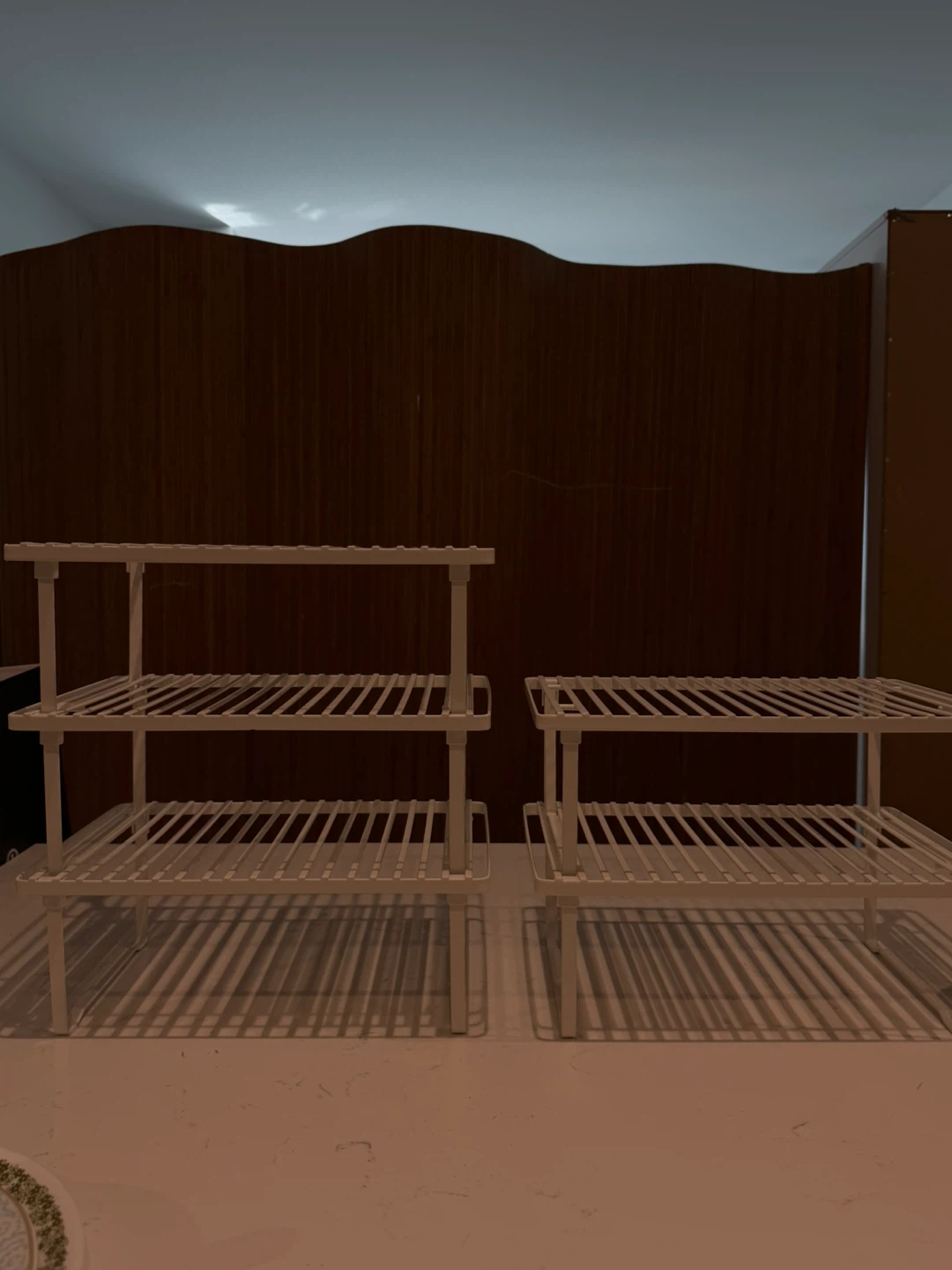 White Stackable Shelving Unit - photo 3