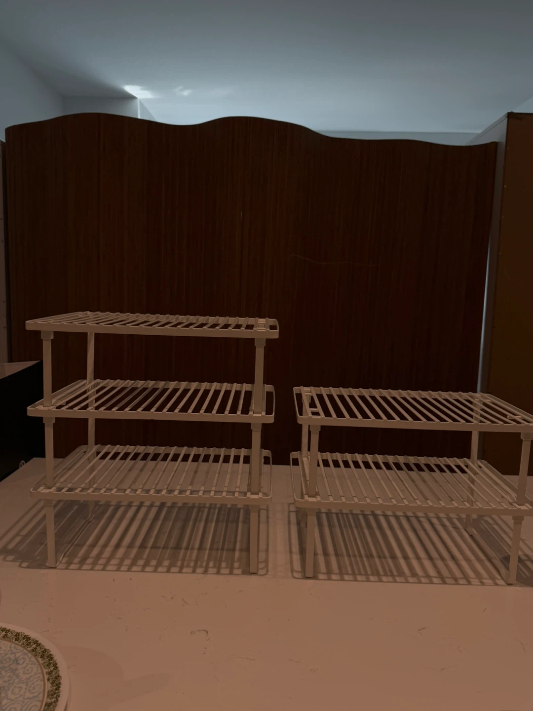 White Stackable Shelving Unit - photo 4