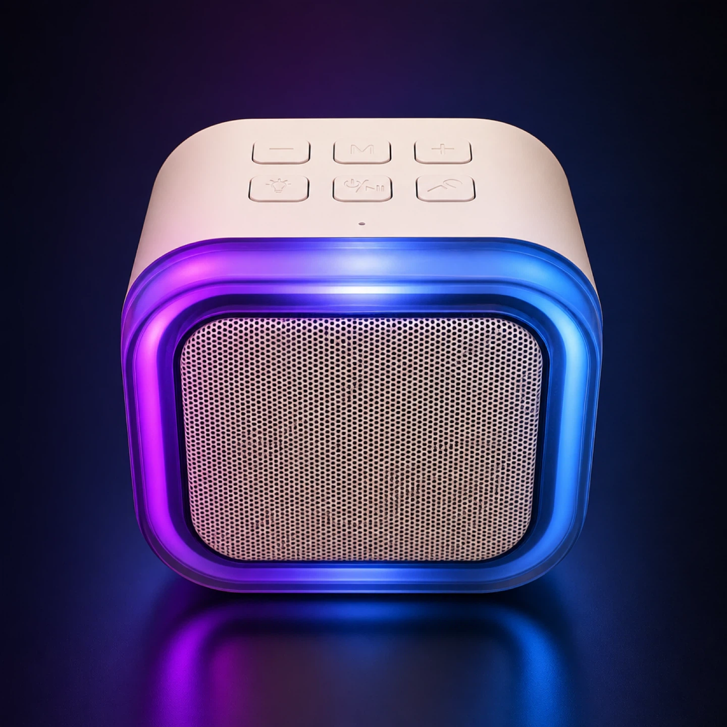 Portable Bluetooth Speaker with LED Lights - photo 2