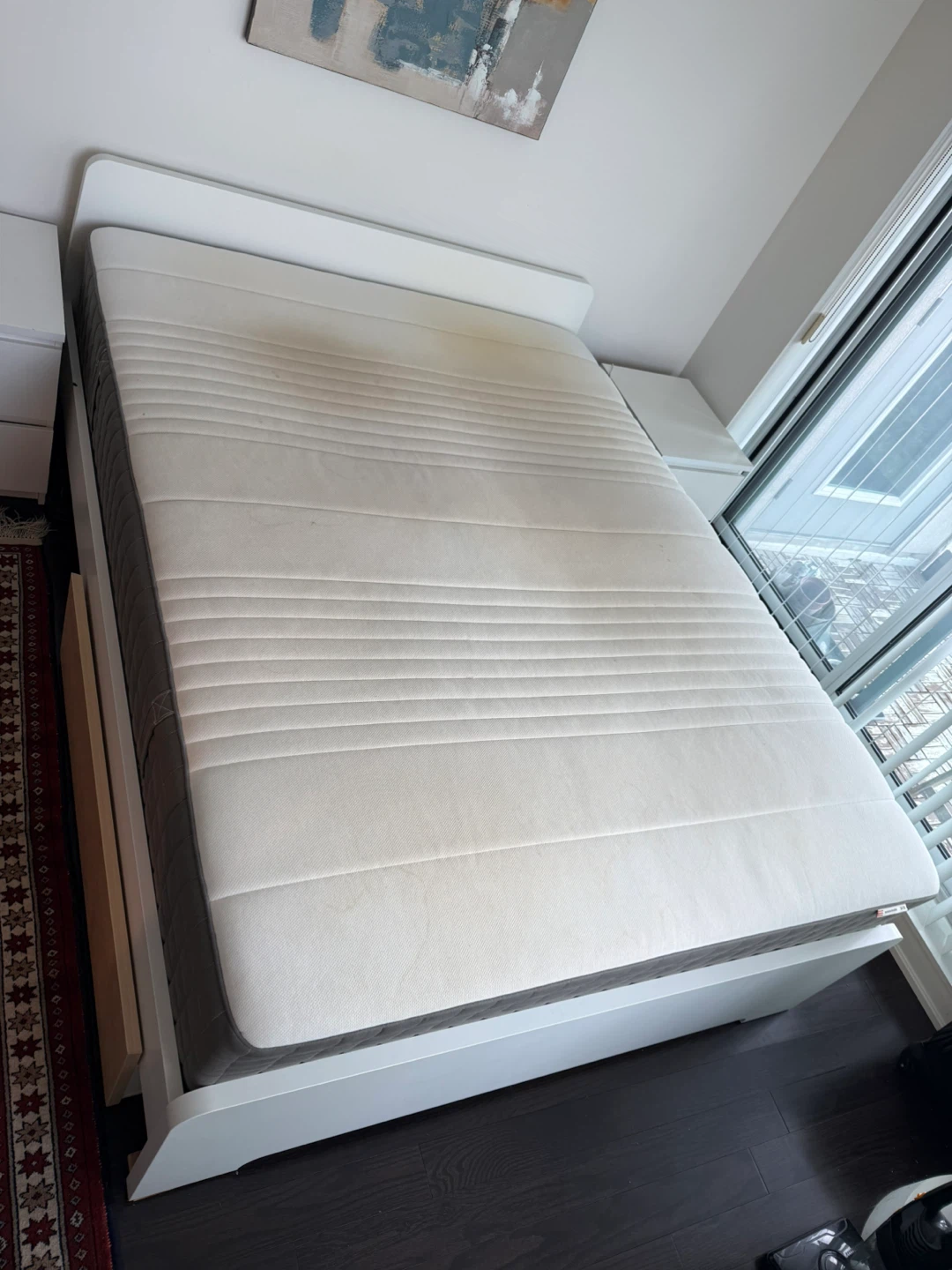 IKEA ASKVOLL bed fram and mattress - photo 3