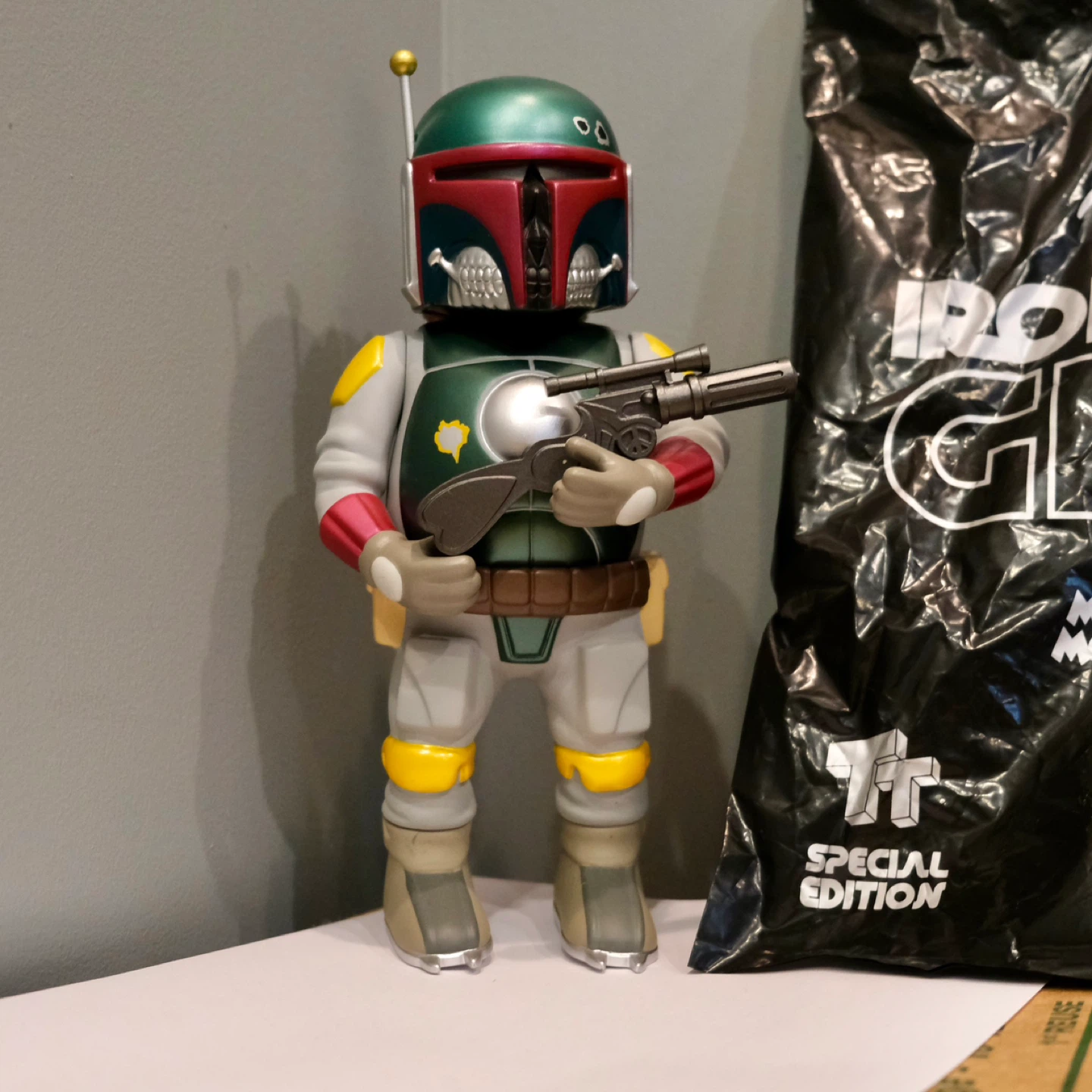 Ron English Ironskin Grin Vinyl Figure #440 of 500