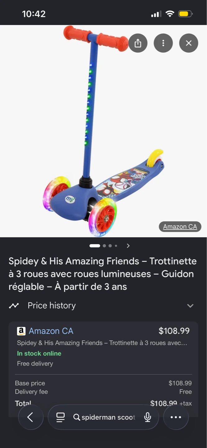 Spider-Man Scooter - photo 4