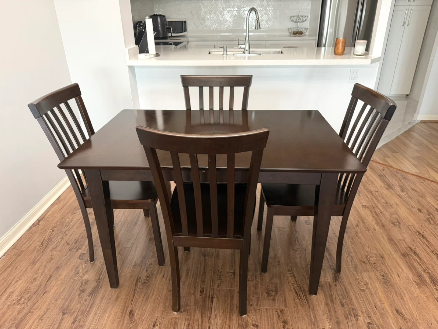 Dark Wood Dining Chair