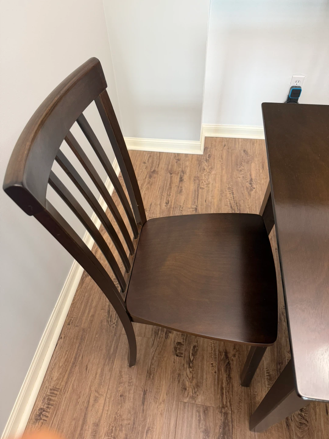 Dark Wood Dining Chair - photo 5