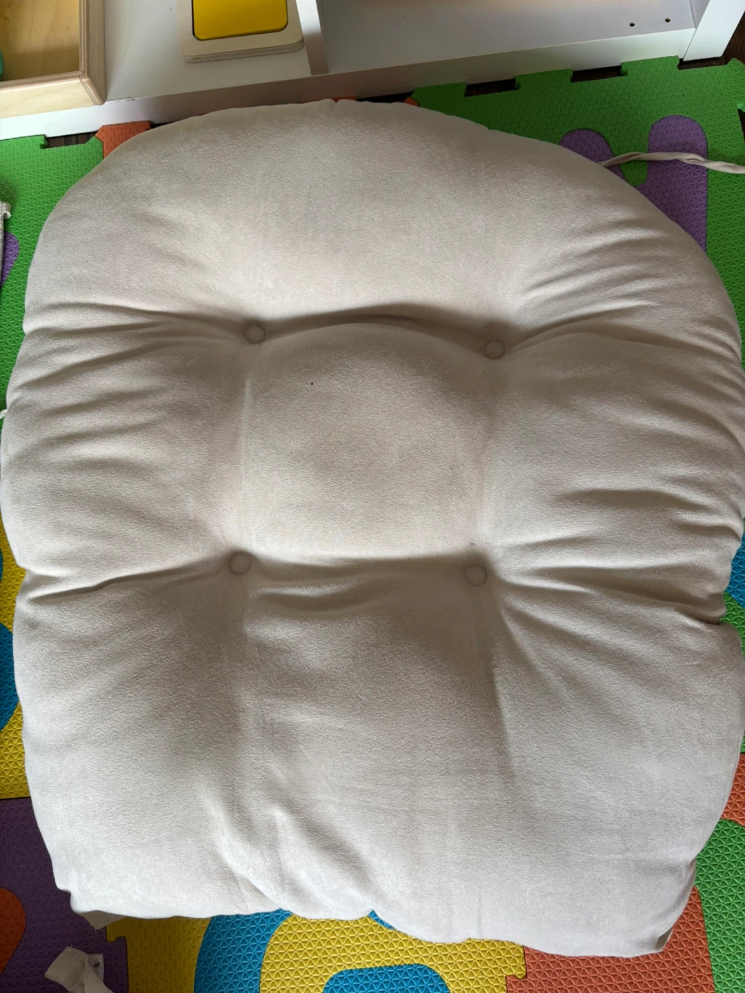 Beige Glider Rocking Chair Cushion Set #freecycle - photo 3