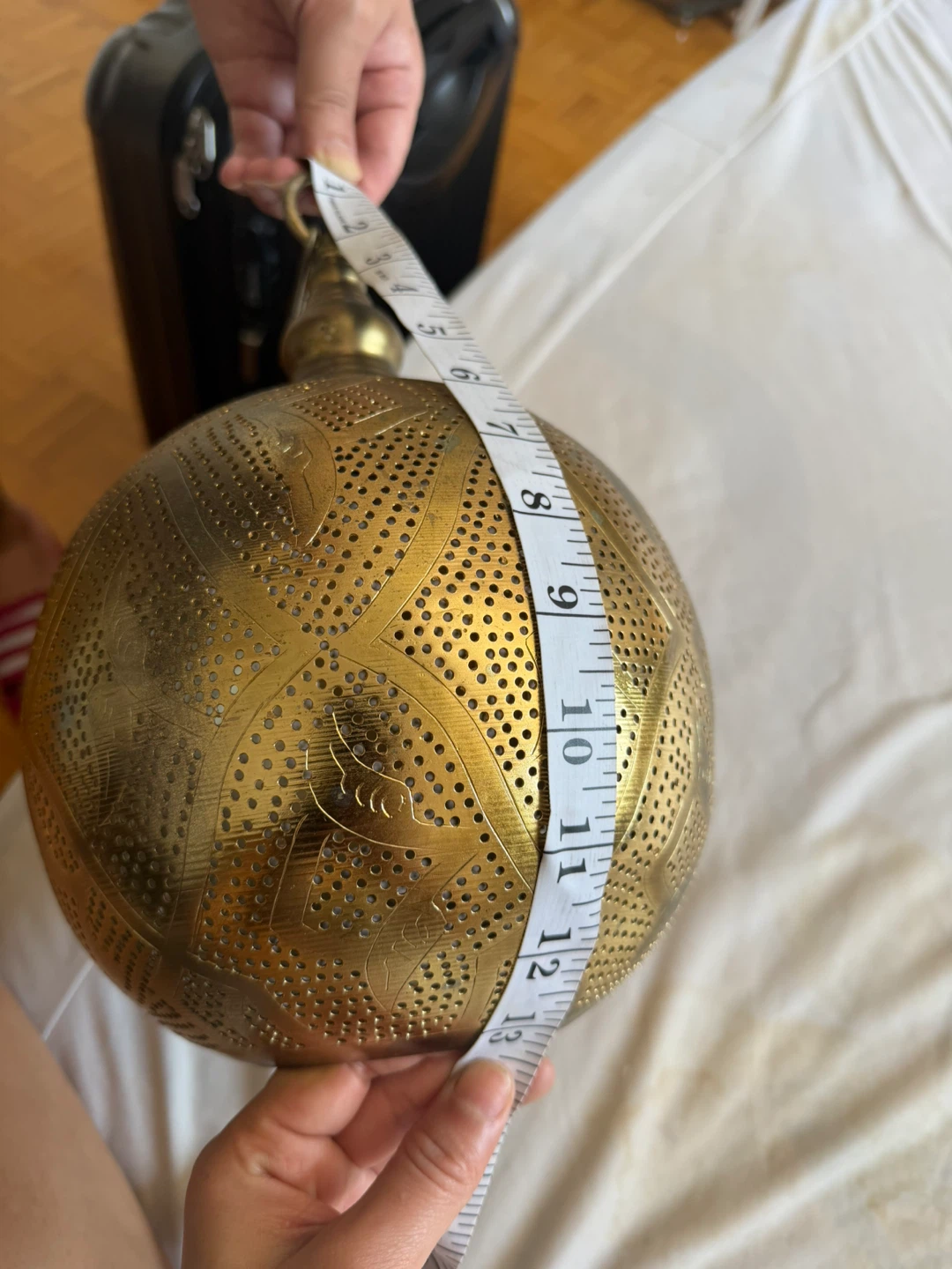 Ornate Moroccan Style Hanging Lantern - photo 2