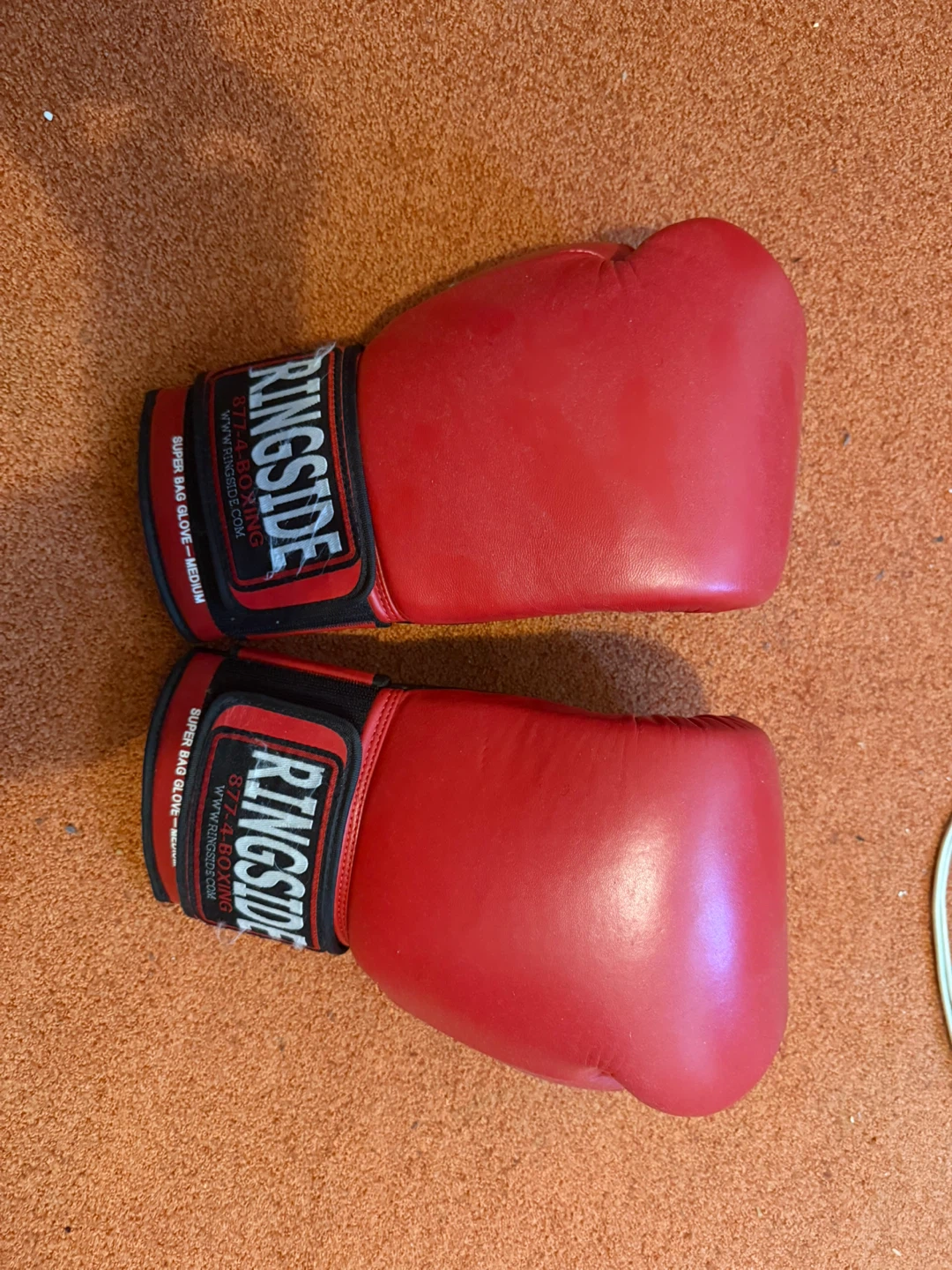 Ringside Super Bag Gloves - Red - photo 3