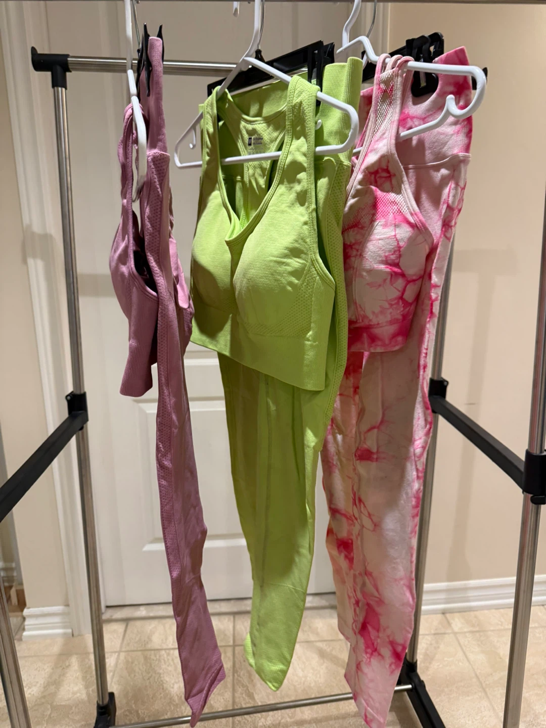 Women's Athletic Set - Pink & Green - photo 3