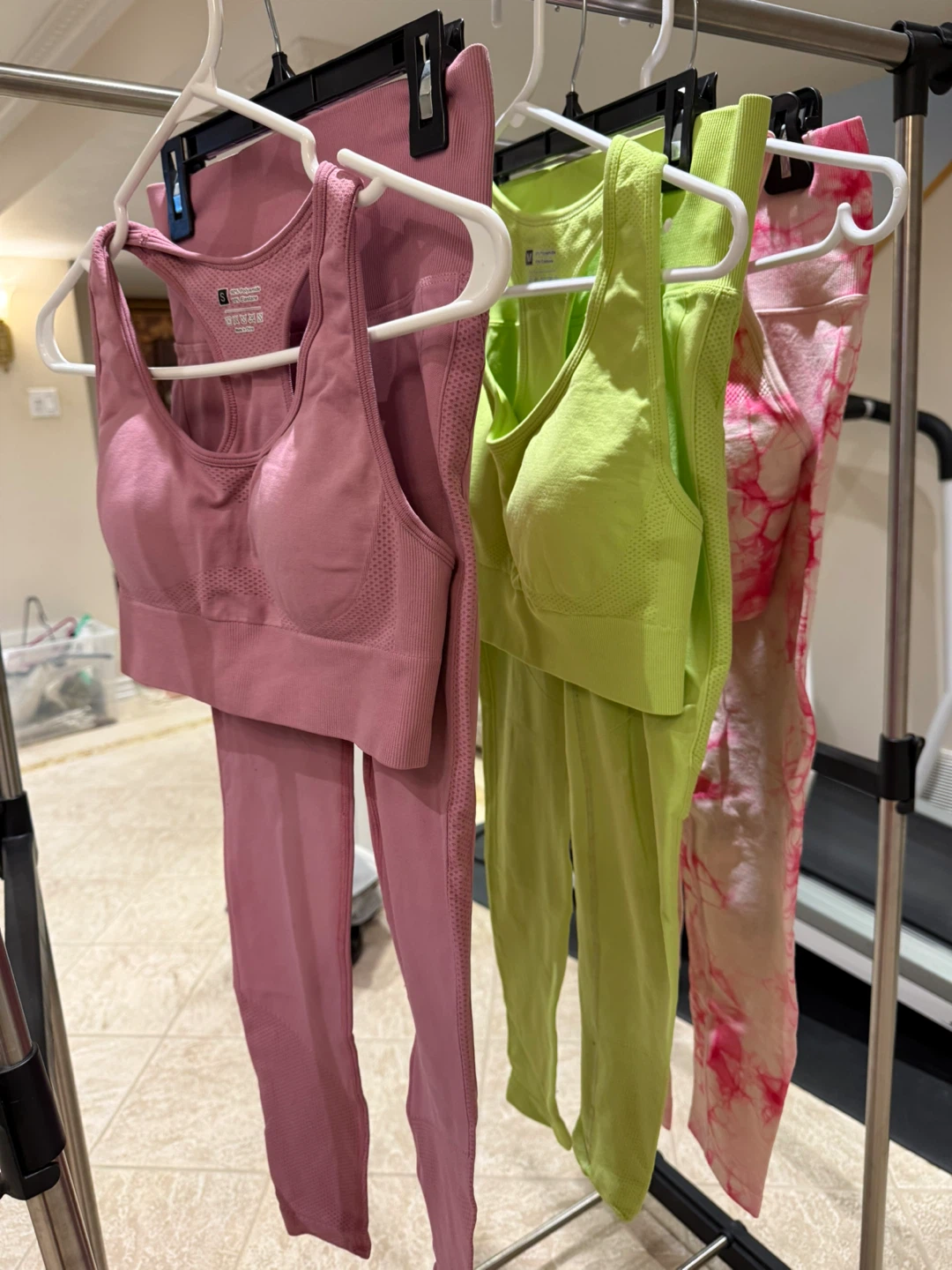 Women's Athletic Set - Pink & Green - photo 2