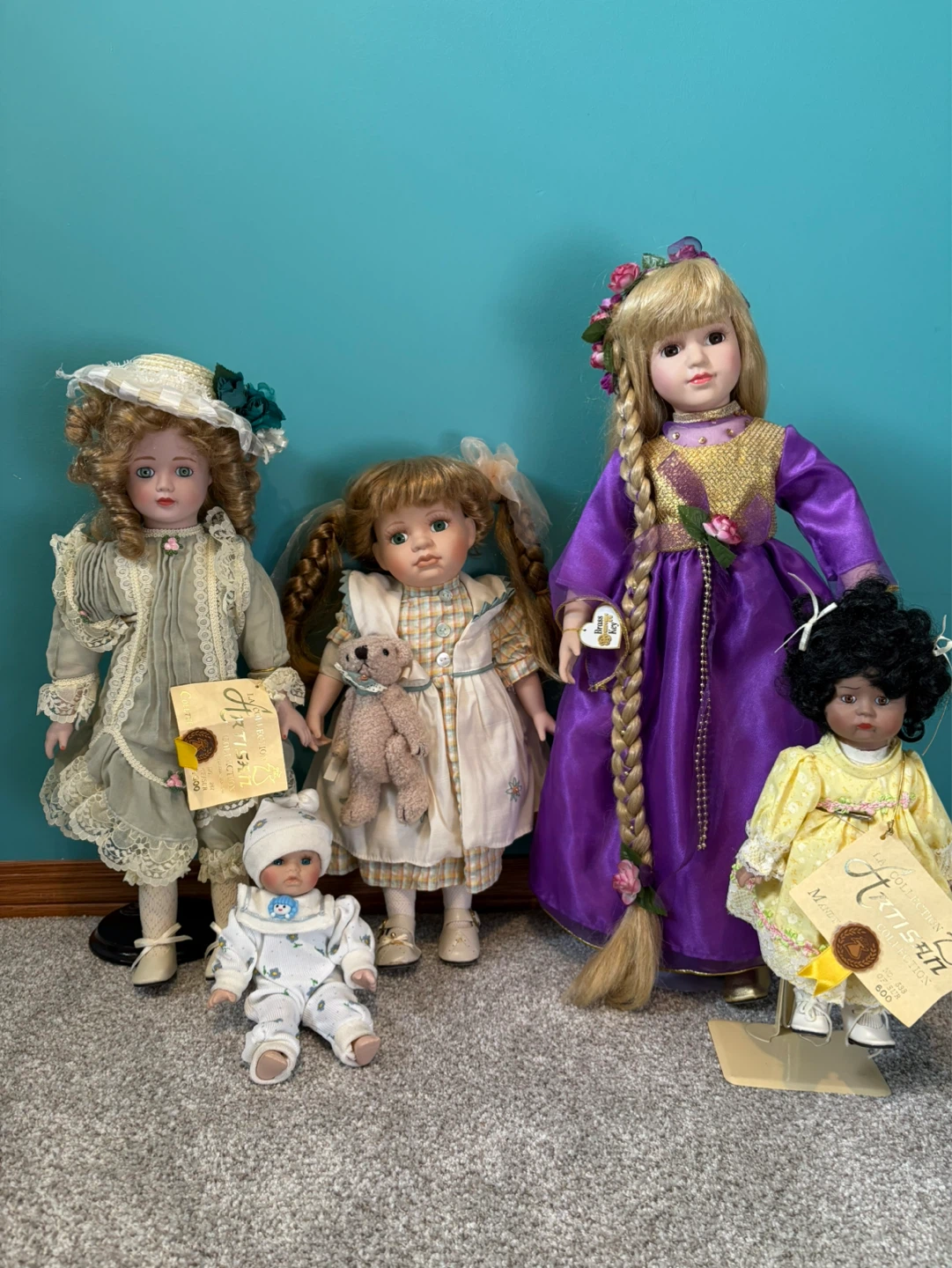 Vintage Porcelain Dolls