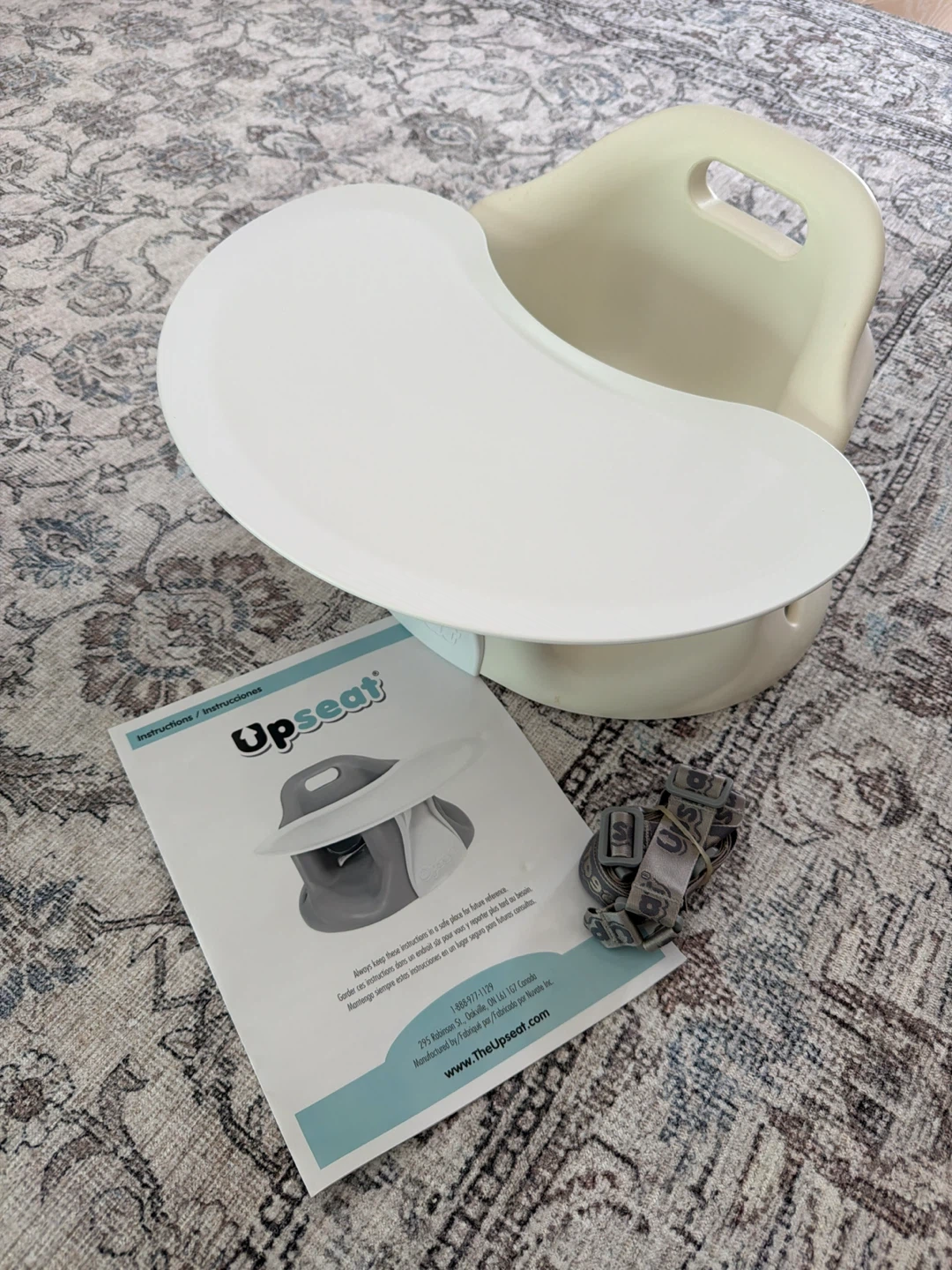 Upseat Baby Floor & Booster Seat with Tray
