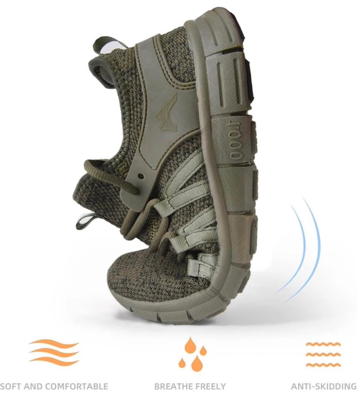 Lightweight Breathable Knit Mesh Sneakers, brand new - photo 4