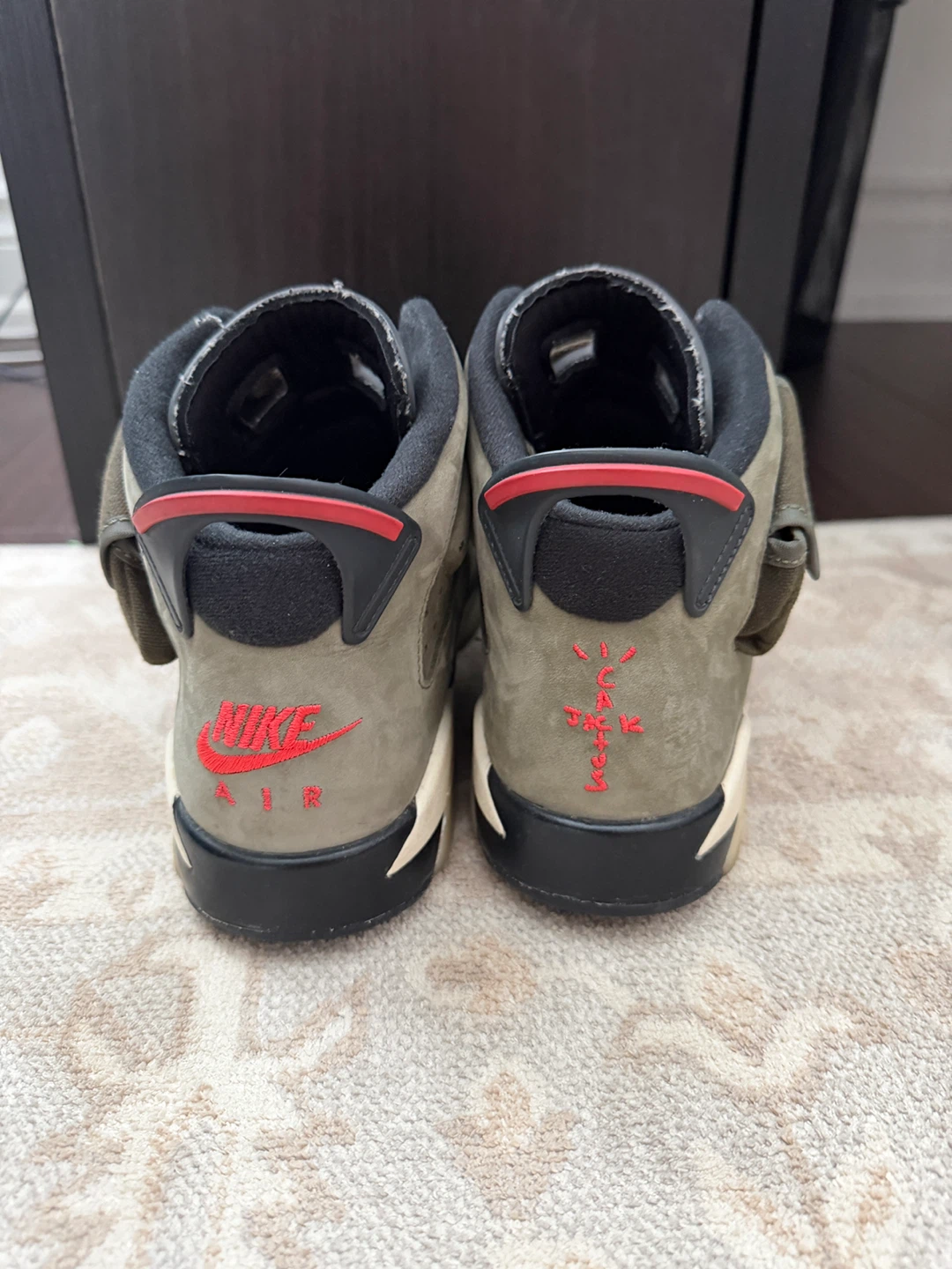 Authentic Travis Scott x Jordan 6 Retro Olive