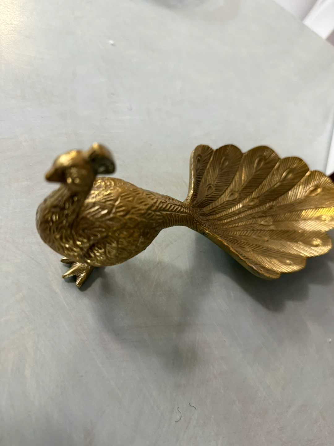 Decorative Brass Peacock