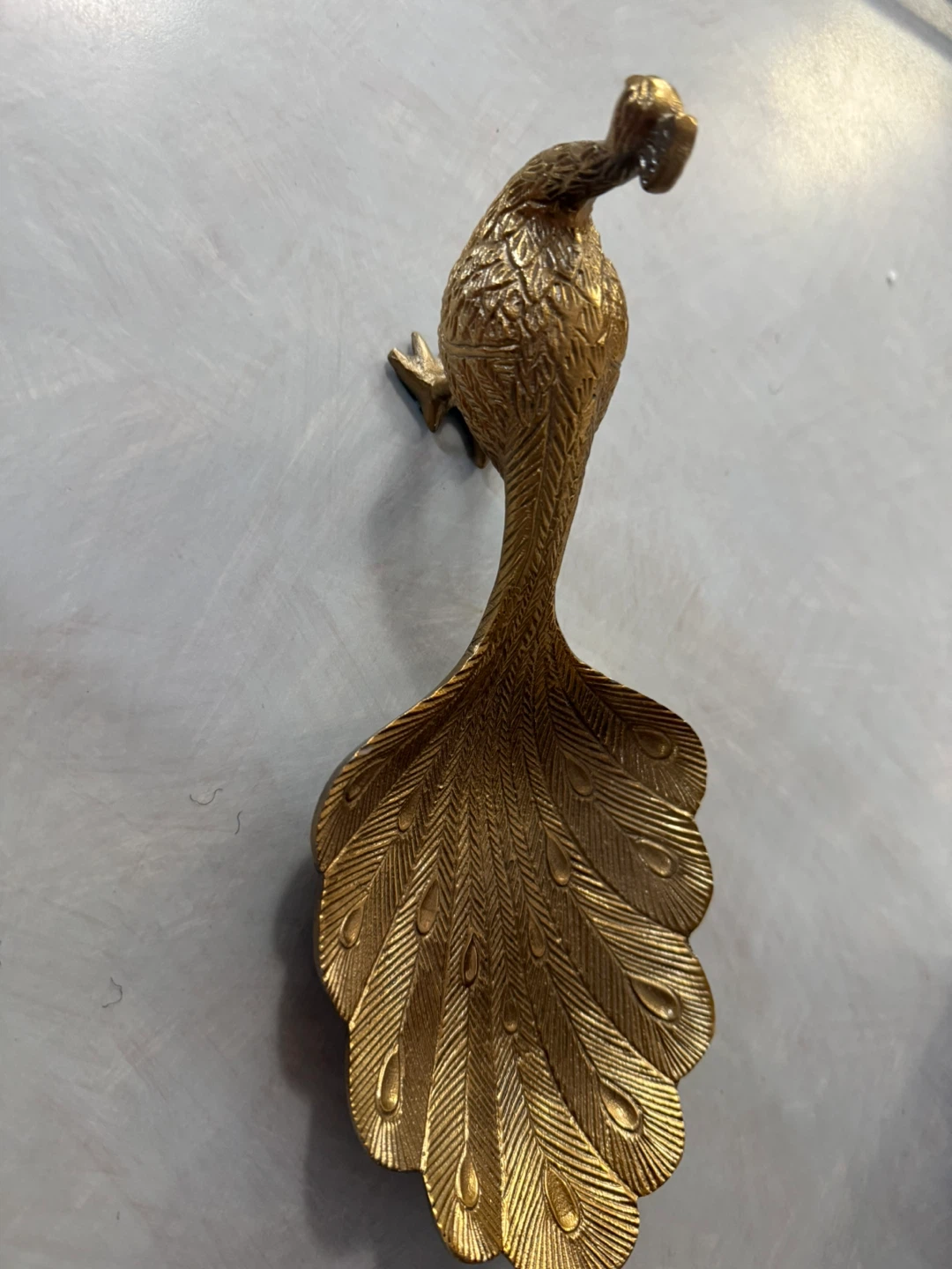 Decorative Brass Peacock - photo 3