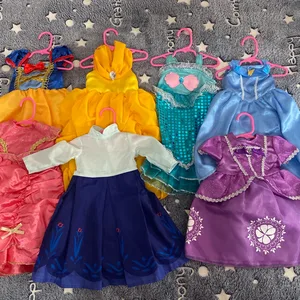 Bundle of 6 Doll Princess and Character Dresses
