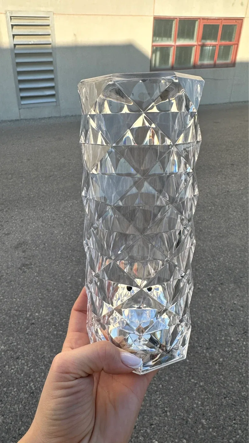 Rose Diamond Table Lamp - USB Charging - photo 2