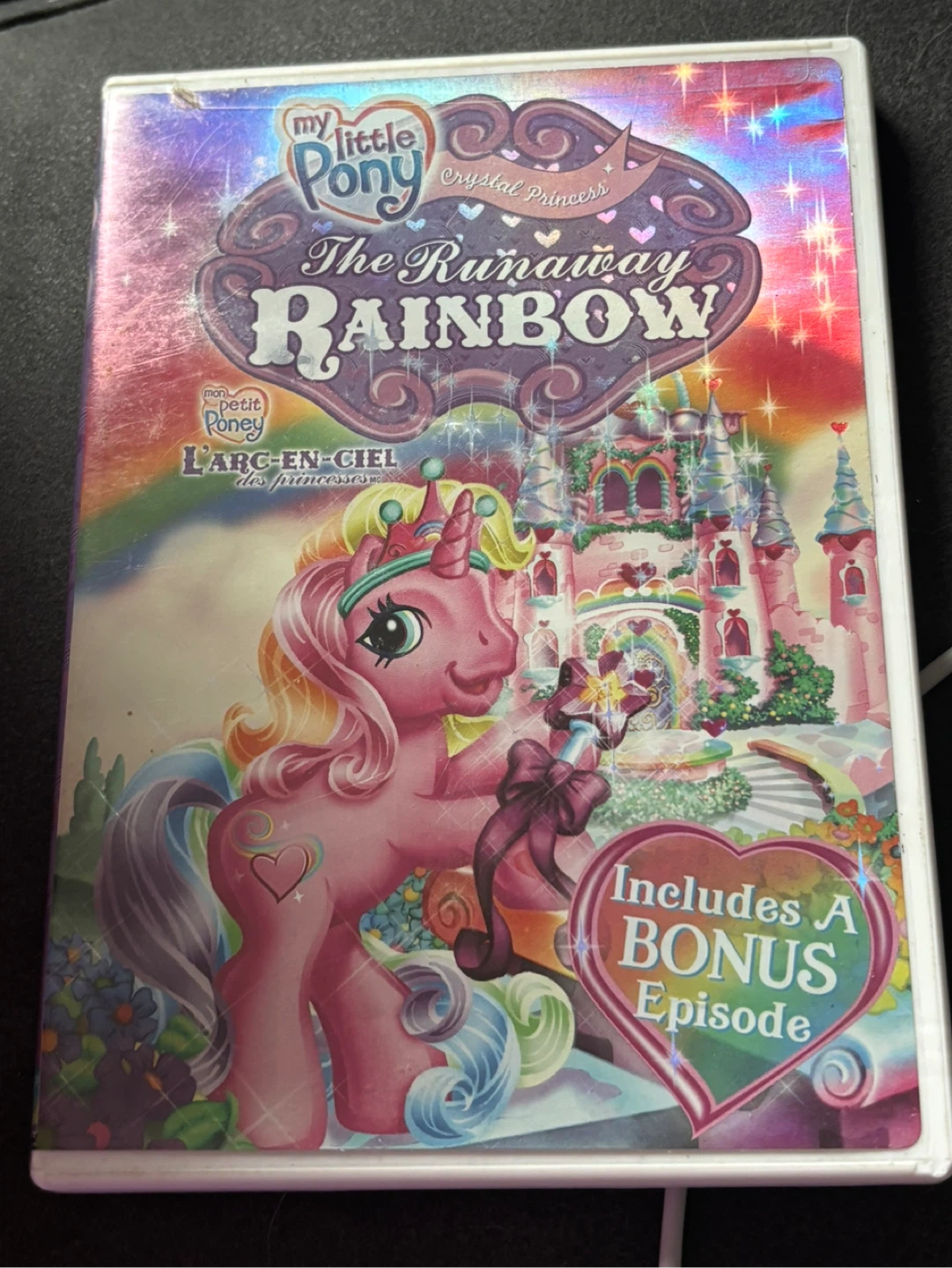 My Little Pony Crystal Princess The Runaway Rainbow DVD